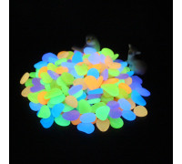 Cветящиеся камни в аквариум 100 штук