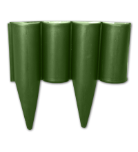 Бордюр палисад для клумб Bradas Palgarden 2500 см зеленый