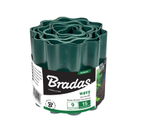 Бордюр садовый пластиковый Bradas 9м x 25см зеленый