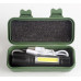 Аккумуляторный фонарь с зумом в кейсе, встроенный аккумулятор, зарядка от USB