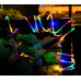 Уличная гирлянда разноцветная в трубке 10 м LED 100 с пультом