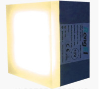 LED Бруківка світлова плитка RengEL 90 * 90 * 60 1,8W 12V IP 68 Білий теплий
