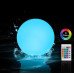 Плавающий светильник для пруда шар RGB с пультом, подсветка пруда, бассейна